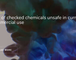 Kemikaaliturvallisuus vuotaa: vaarallisia ain...