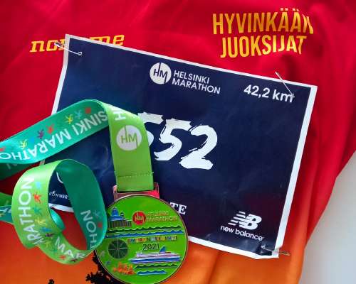 Helsinki Marathon, taas ihanan upea...
