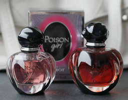 Vertailussa Dior Poison Girl EdP ja EdT