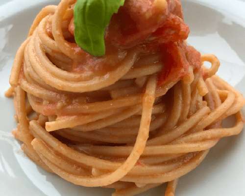 Täydellinen tomaattipasta scarpariello Napolista