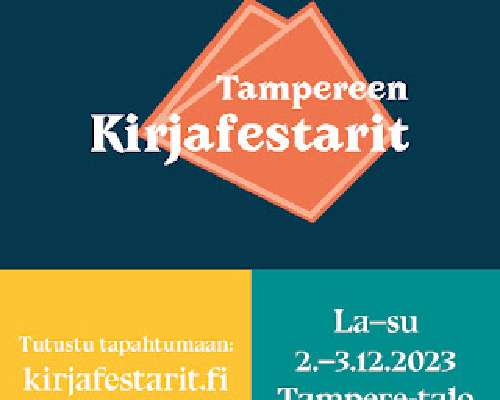 Viikonloppuna Tampereen Kirjafestareille
