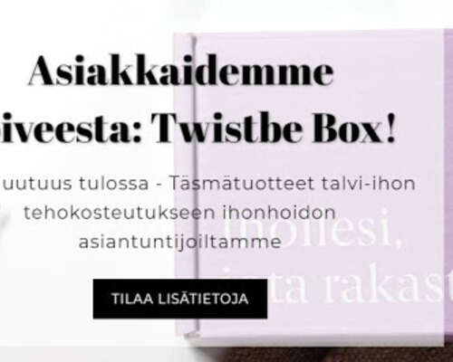 Ennakkoinfo - TwistBe kosteuttava kauneusboxi