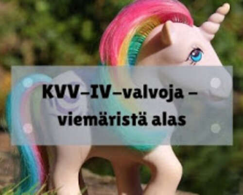 KVV-IV-valvoja - viemäristä alas