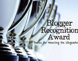 Blogger Recognition Award tunnustus