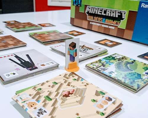 Minecraft Builders and Biomes -lautapeli
