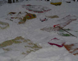 Arkisia askareita, mattojen lumipesu