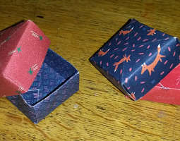 Origamitaittelulla rasioita