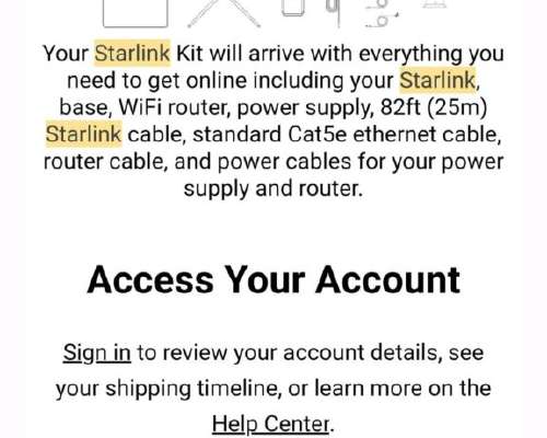 Testissä Starlink satelliitti internet