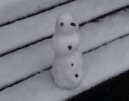 Snowman or woman!