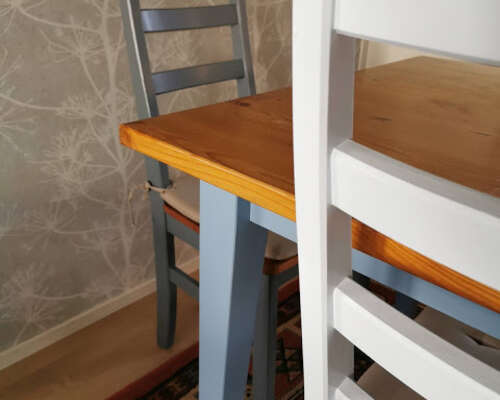 Ruokapöydän tuolien uudet värit