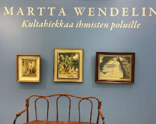 Martta Wendelin-näyttely Valamon luostarissa