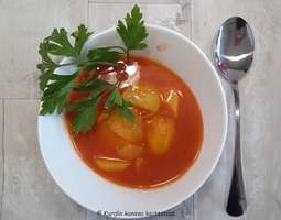 Shlei patata - Helppo tomaattinen perunakeitto