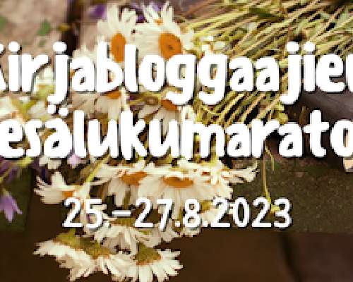 Kirjabloggaajien kesälukumaraton 25.-27.8.2023