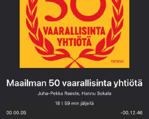 Hannu Sokala - Maailman 50 vaarallisinta yhtiötä