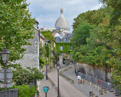 Kävelyllä Montmartrella
