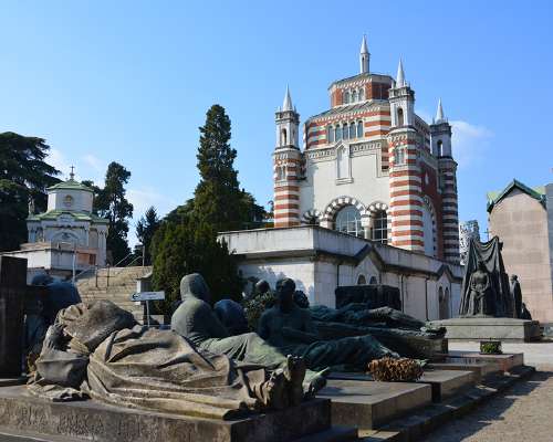 Milanon hämmästyttävä Cimitero Monumentale