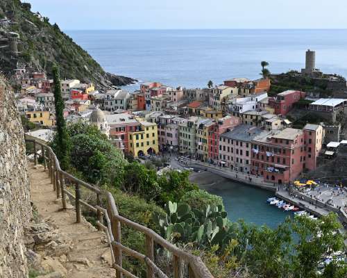 Patikkaretkellä Cinque Terressä
