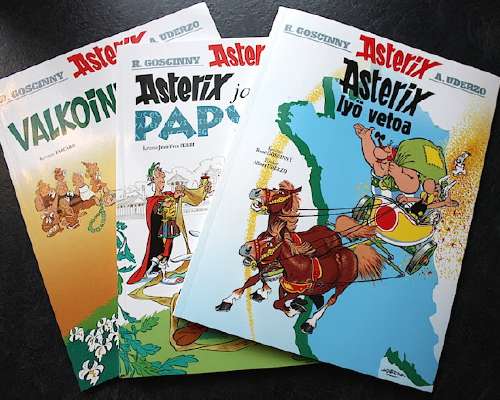 Klassikkosarjiksia Asterix