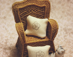 Pienet koristetyynyt - tiny cushions 1:12