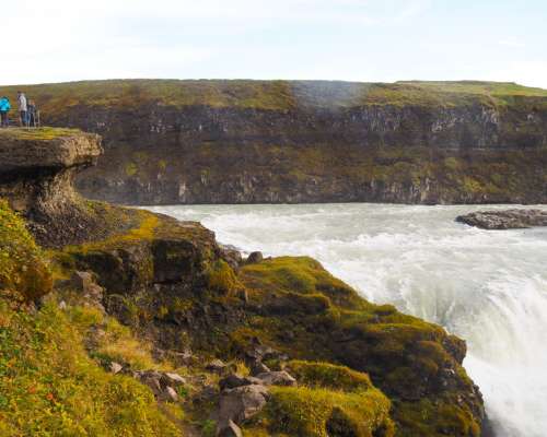 Mahtavat Gullfossin putoukset lumoavat Islannissa