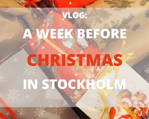 Vlogi: Valmistaudutaan jouluun Tukholmassa!