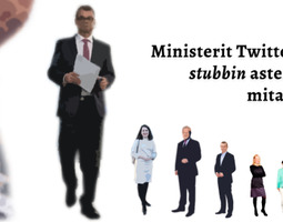 Ministerit Twitterissä: käyttäytyminen, suosi...