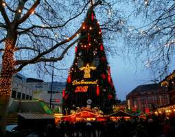 Dortmundin joulumarkkinoiden vetonaula on maa...