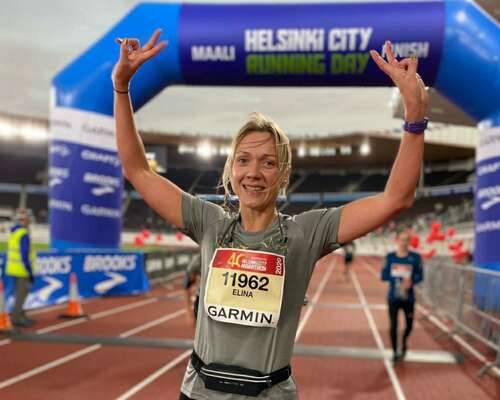 Neljän tunnin alitus Helsinki City Marathonilla
