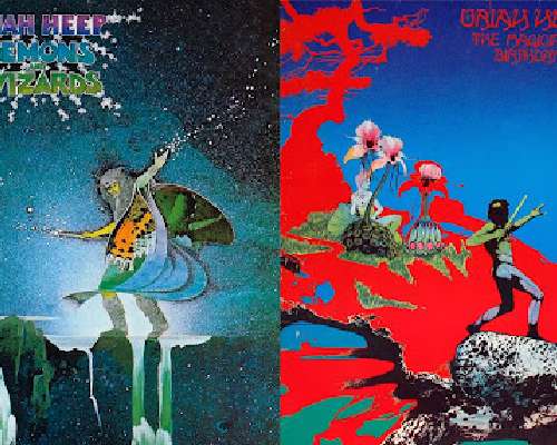 Uriah heep - demons and wizards (1972), the m...