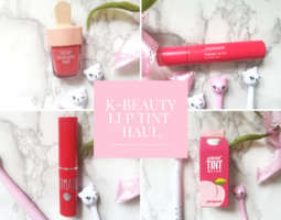 K-Beauty Lip Tint Haul