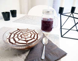 Chocolate Chia Pudding - Halloween edition