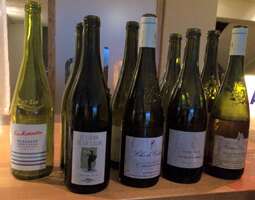 Första kontakten med viner från Loire dalen