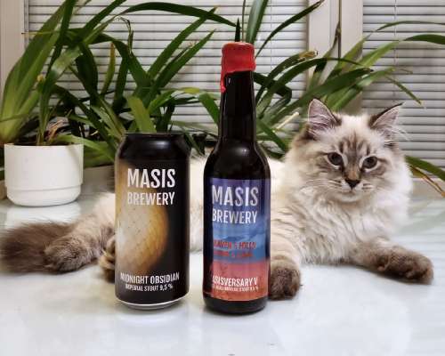 Masis Brewery Midnight Obsidian ja Masisversa...