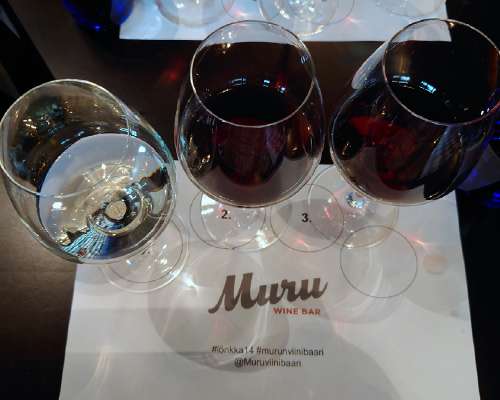 Ravintola Murun viinibaarin tasting 1.10.2022...