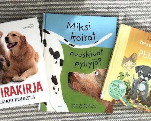 Kirjoja koirakuumeisille ja koiran omistajille