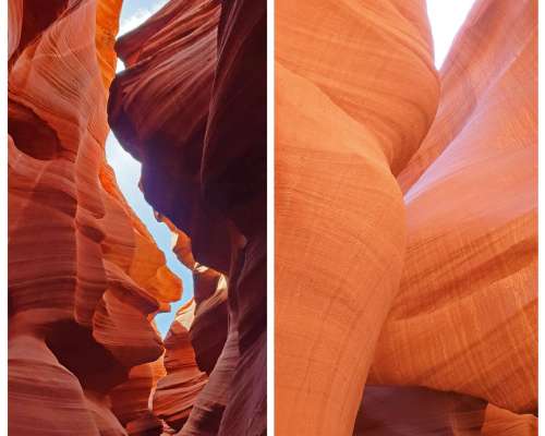 Lower Antelope Canyon – kivet kuin maalaus
