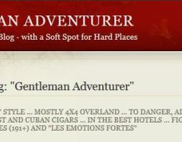 Gentlemen Adventurer -blogi