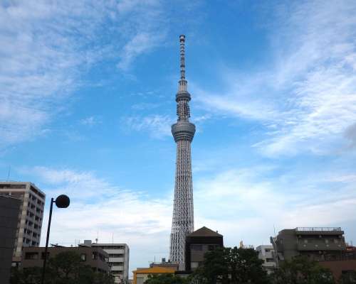 Tokio yläilmoista – Skytree ja Asahi Brewery