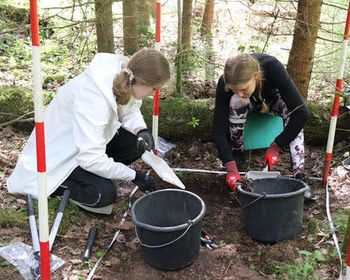 Soil Diggers in Action - Educational excavati...
