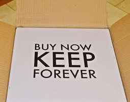 Buy now- Keep forever
