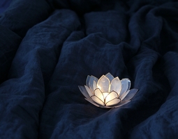 Lotus tea light
