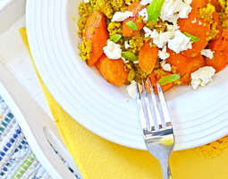 Porkkana-Kvinoasalaatti (Gluteeniton)