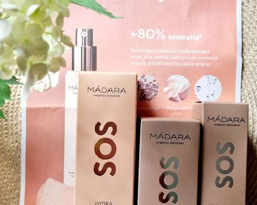 MADARA SOS kosteuttavat ihonhoitotuotteet