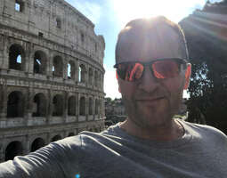 Iltalenkki Colosseumilla