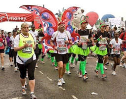 Lontoon maraton on maineensa veroinen