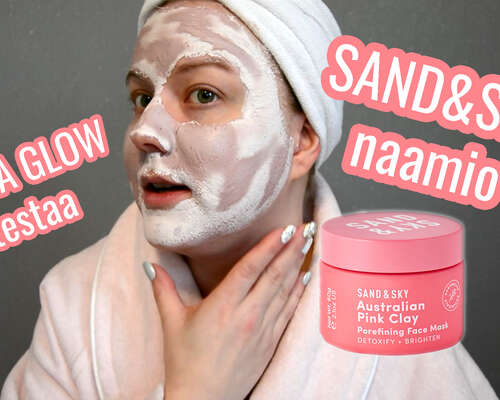 Testissä Sand & Sky Australian Pink Clay Mask