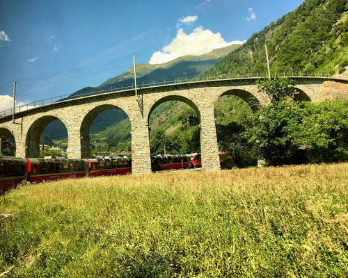 Liikkuva Unesco-kohde – Bernina Express