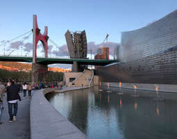 Bilbaon Guggenheimin bistrossa pääsee käsiksi...