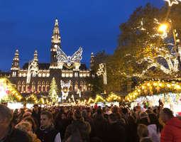 Joulumarkkinoiden Wien