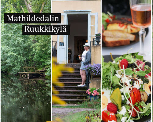 Mathildedalin Ruukkikylässä on Keski-Eurooppa...